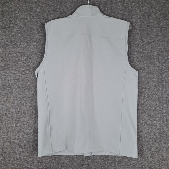 32 Degrees Heat Men's Tech Vest Gray 3 Zipper Pockets Size S NWT - Picture 2 of 9